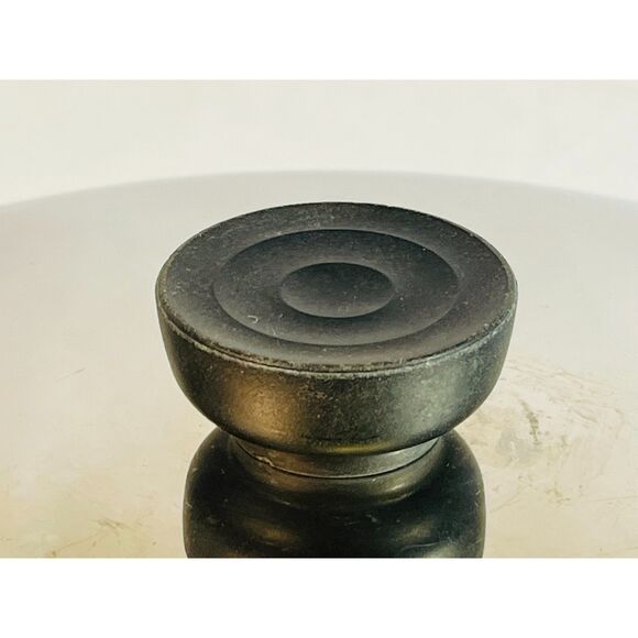 Vtg. Revere Ware 1801 9" Skillet Frying Pan Copper Bottom w/ Lid Clinton ILL 88 - Picture 7 of 8